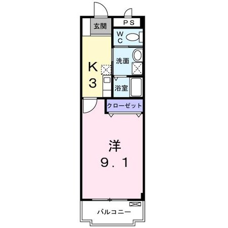 ボニートの物件間取画像